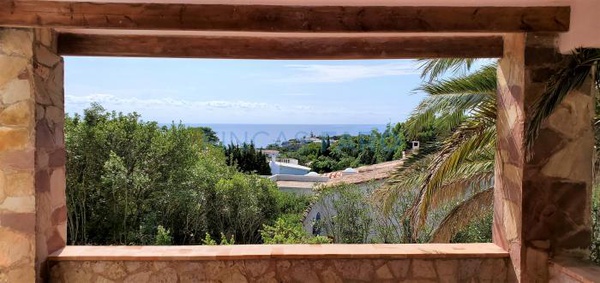 Ref. 1230V - For sale CHALET IN CAP DEN FONT WITH SEA VIEWS